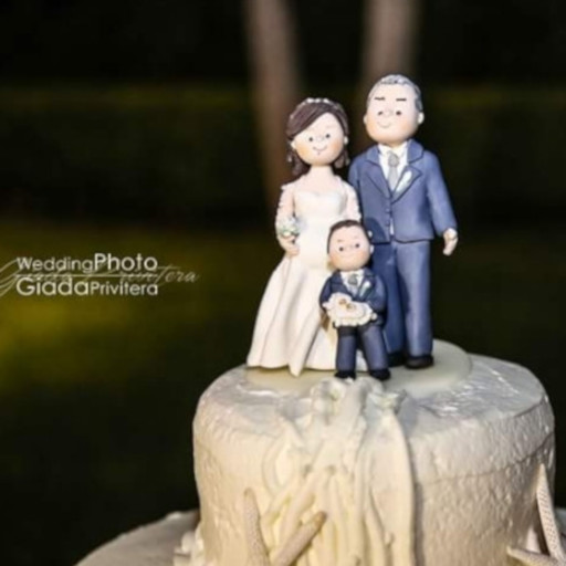 Cake Topper Personalizzati Matrimonio Sposini per Torte Nuziali Sposi  Personalizzabili per Matrimonio Divise Lavoro 
